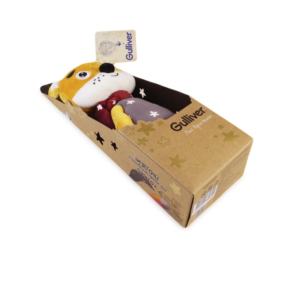 

Игрушка Gulliver Лис Кристиан 30 см