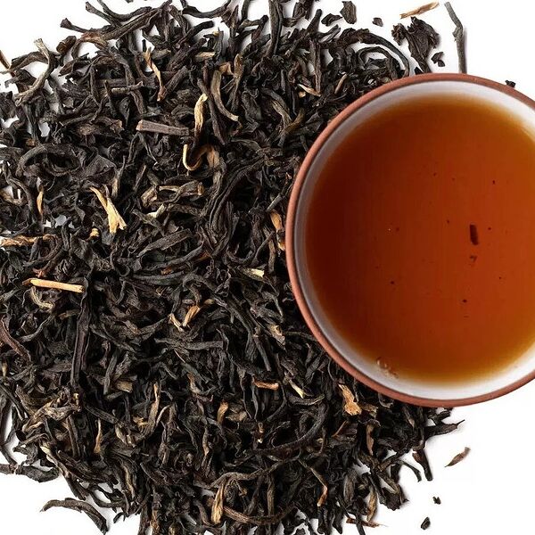 Чай индийский черный листовой Nargis - Sultan Assam (Ассам) TGFOP с бергамотом