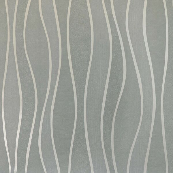Обои Elysium Волна, горячее тиснение на флизелиновой основе, серый, 1,06х10,05 м