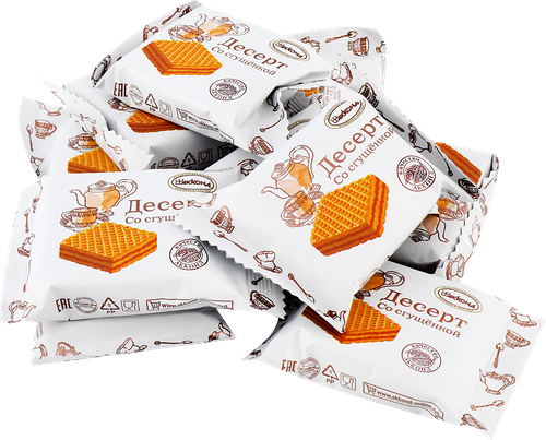 Конфеты АККОНД Десерт со сгущенкой вес до 250г