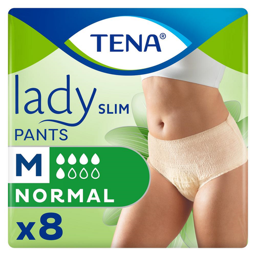

Трусы впитывающие Tena Lady Slim Pants Normal размер M 8 шт.