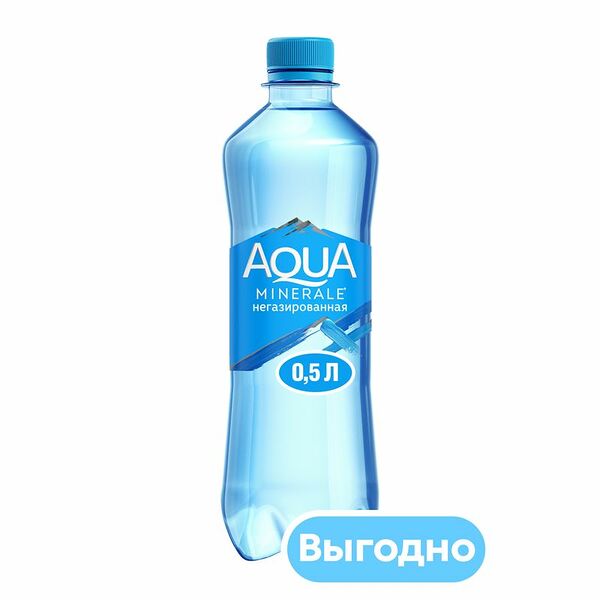 Вода Aqua Minerale негазированная 500мл