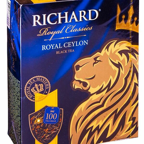 Чай черный Richard Royal Ceylon в пакетиках 100 шт