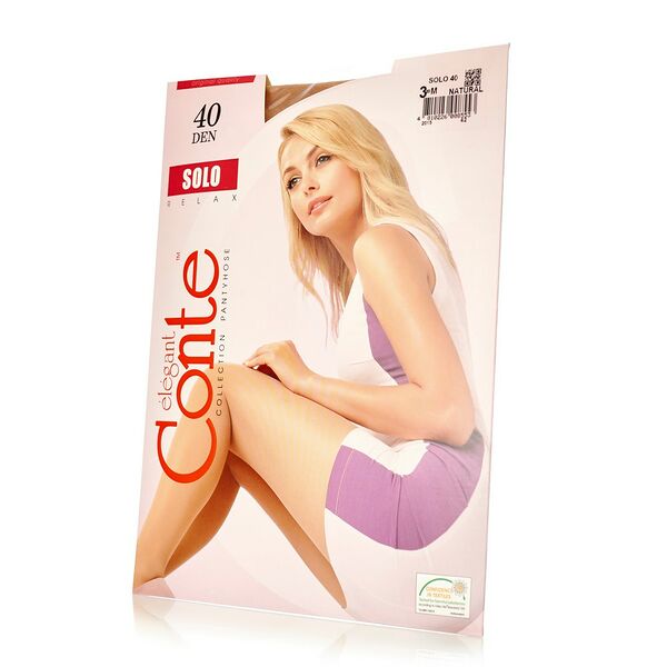 Колготки Conte Elegant Solo Natural 3 размер 40 den