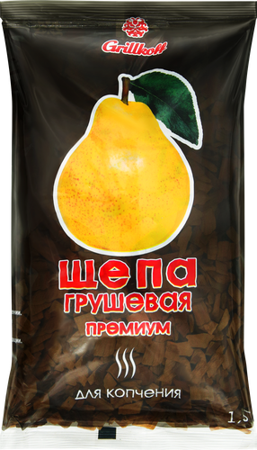 

Щепа для копчения GRILLKOFF Премиум, груша, 1,5л
