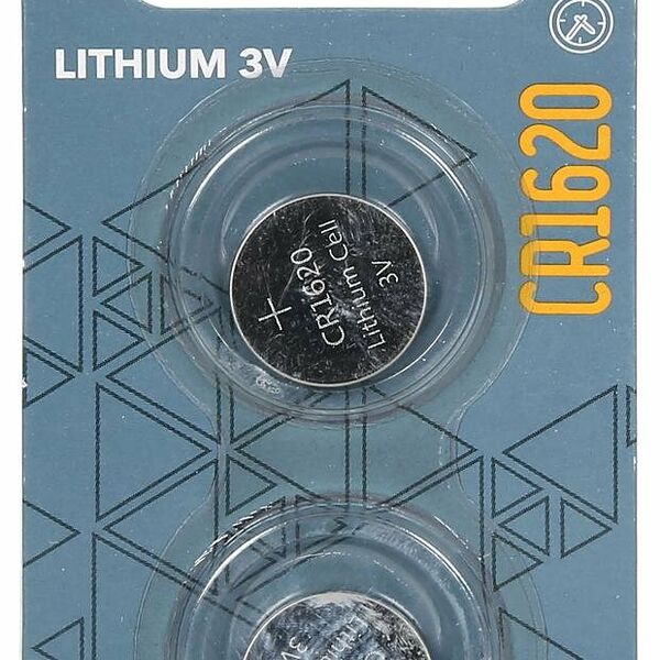 Батарейки Ашан Красная птица литиевые CR1620, 2 шт