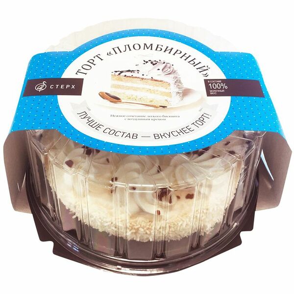 Торт Стерх Пломбирный 600 г