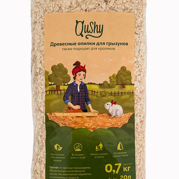 Qushy опилки