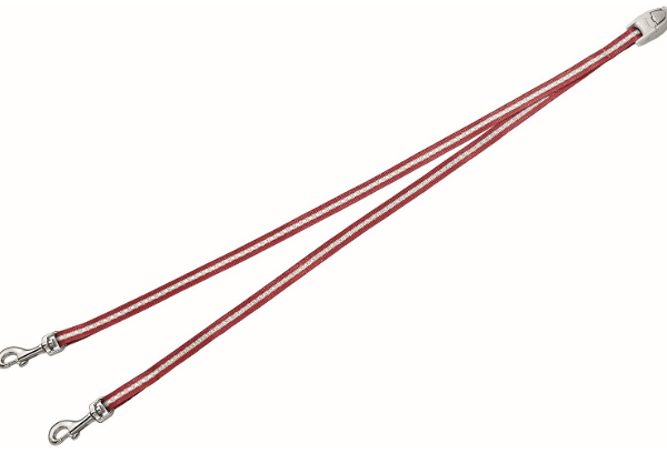 Сворка Flexi Vario Duo Belt S Красный