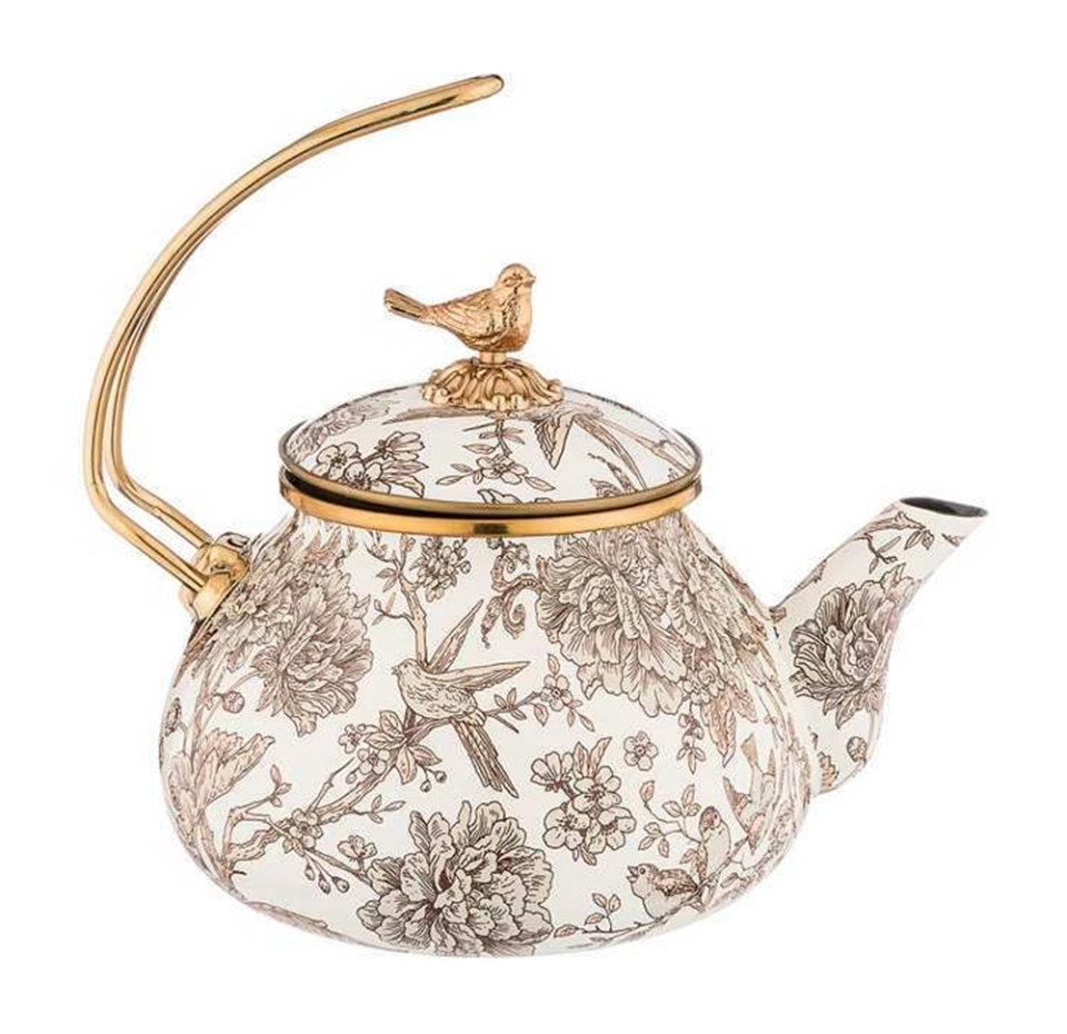 

Чайник эмалированный Agness серия royal garden 2,2л подходит для индукцион. плит, Турция