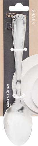 Набор ложек чайных HOMECLUB Silver, нержавеющая сталь Арт. SD-ts1, 3шт