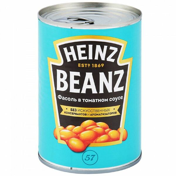 Фасоль Heinz в томатном соусе, 415г