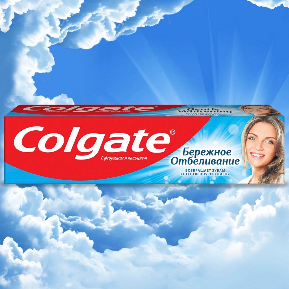 

Зубная паста Colgate Бережное отбеливание, 100 мл