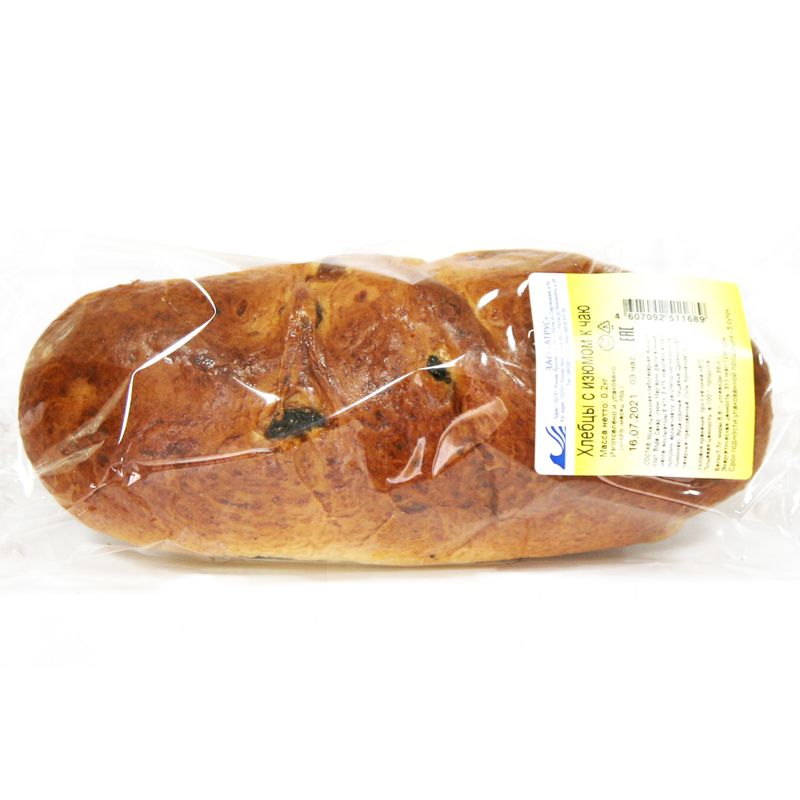 

Хлебцы Атрус с изюмом к чаю, 200 г