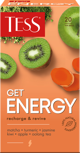 

Напиток чайный Tess Energy в пакетиках 20 шт. x 1.5 г