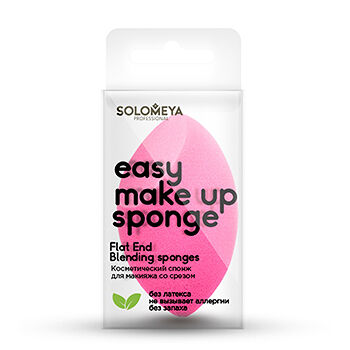 Спонж Solomeya косметический для макияжа со срезом