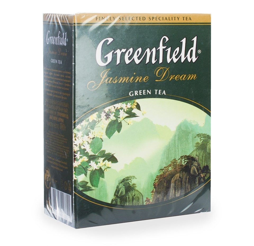 

Чай зеленый Greenfield Jasmine Dream листовой, 100г