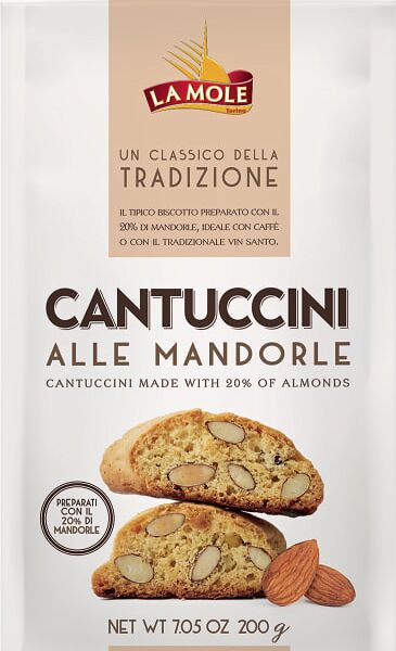 Печенье La Mole Cantuccini миндаль 200г