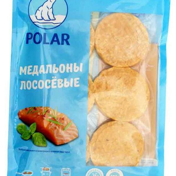 Медальоны Polar из лосося порционные 300 г