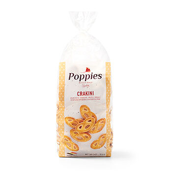 Печенье Crakini в форме кренделя, Poppies