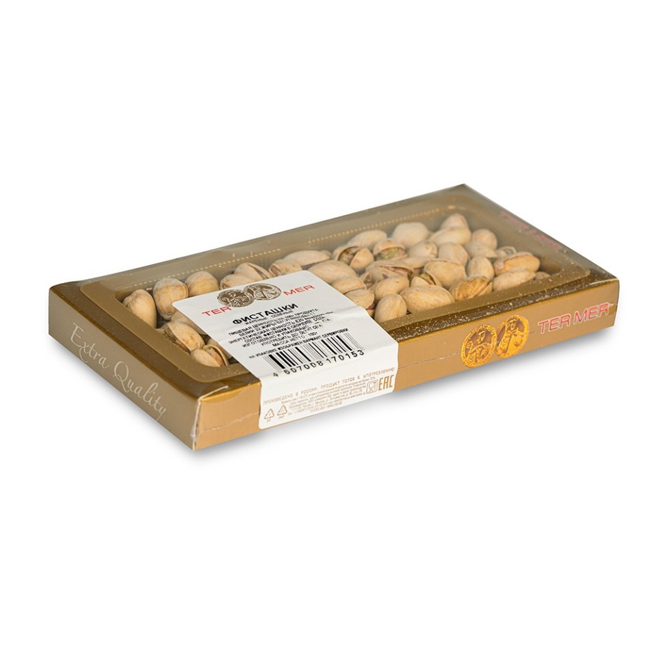 

Орехи Ter Mer фисташки жареные соленые 100 г
