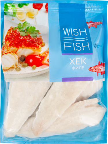 

Хек свежемороженый Wish Fish филе 800 г