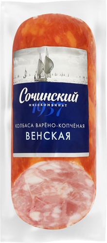 

Колбаса варено-копченая МК СОЧИНСКИЙ Венская, 300г
