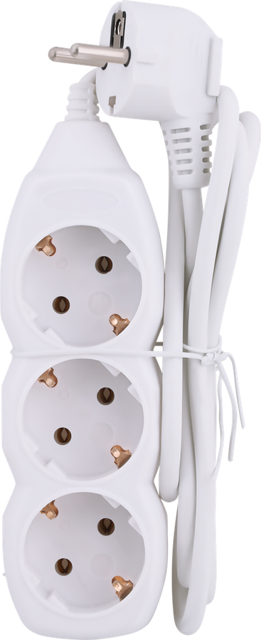 

Удлинитель сетевой HOME CLUB S 3x1-Z -20 с заземлением, без выключателя 10A