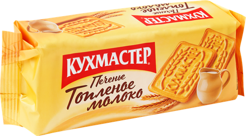 

Печенье Кухмастер с топлёным молоком 170 г