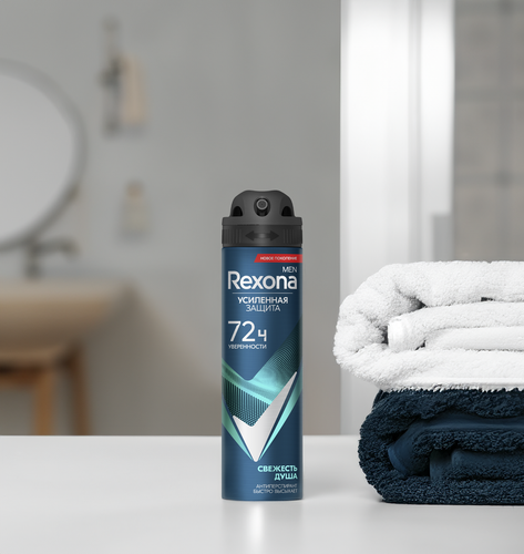

Дезодорант-антиперспирант спрей мужской Rexona Men Свежесть душа 150 мл