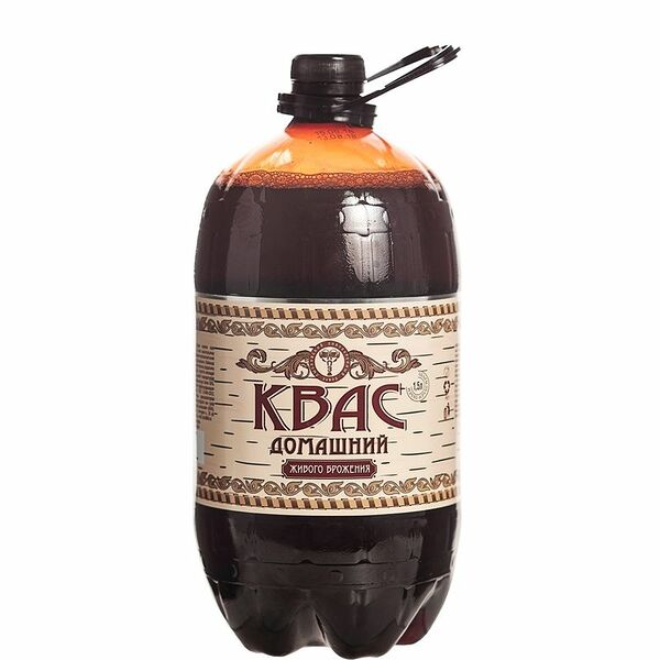 Квас Лысковский пивоваренный завод Домашний живого брожения