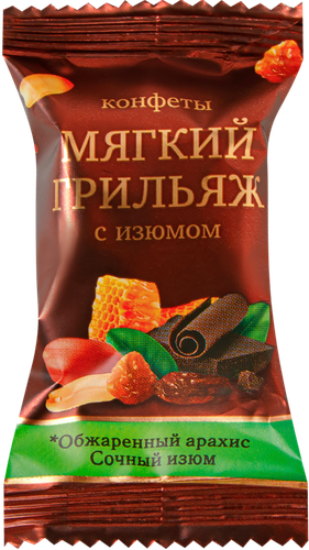 

Конфеты КФ Пермская Мягкий грильяж с изюмом вес