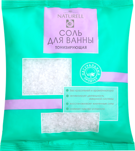 

Соль для ванны Naturell тонизирующая 500 г