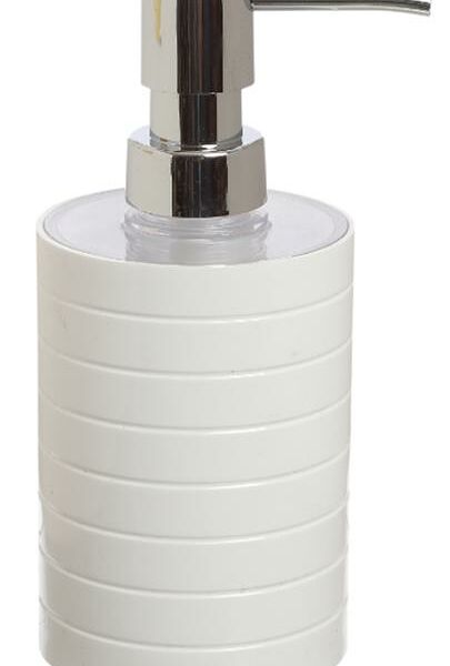 Дозатор ванстор для жидкого мыла линия белый 318-03