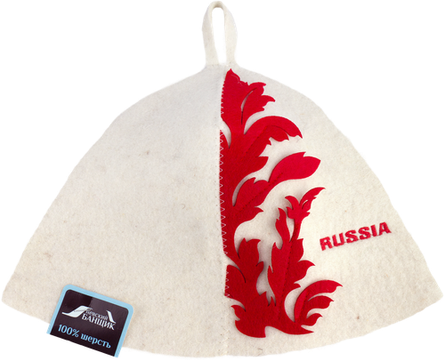 

Шапка банная Невский банщик Russia