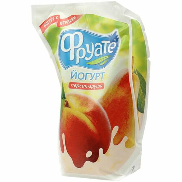 Йогурт Фруате персик-груша 1.5%, 250г