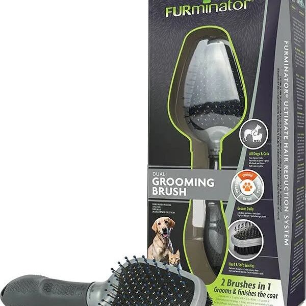 FURminator Dual Brush щетка двухсторонняя 12 мм.
