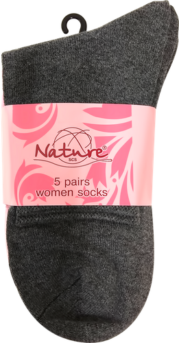 

Носки женские NATURE р. 23–25 1 упаковка 5 пар