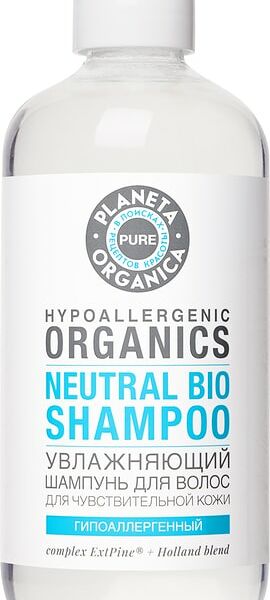 Шампунь для волос Planeta Organica Pure Увлажняющий 400мл