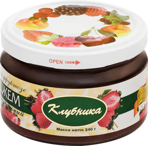 

Джем Петродиет Клубничный, на фруктозе, 240 г