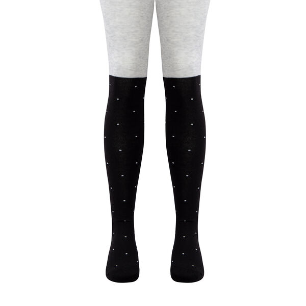 Колготки детские Esli 21С-72СПЕ, р.116-122 (18), 593 черный-светло-серый