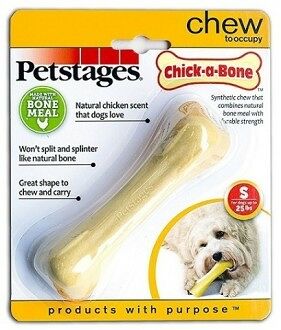 Petstages Chick-A-Bone игрушка с ароматом косточки (очень маленькая) для собак 8 см.