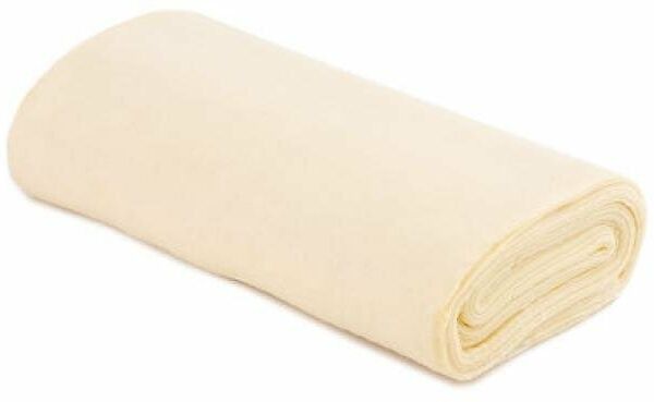 Тесто дрожжевое Ашан слоеное на маргарине (0,4-0,6 кг), 1 упаковка 