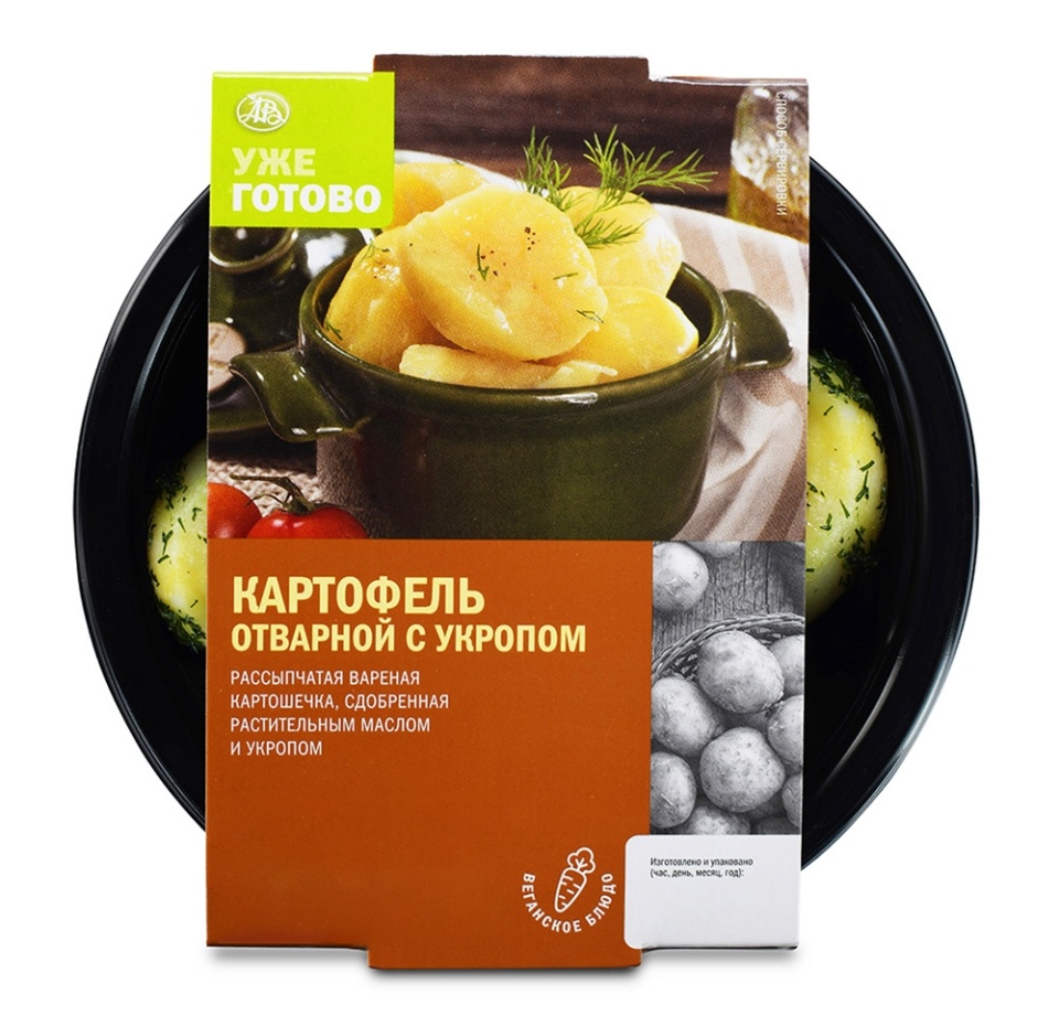 

Картофель Уже Готово отварной с укропом 300 г