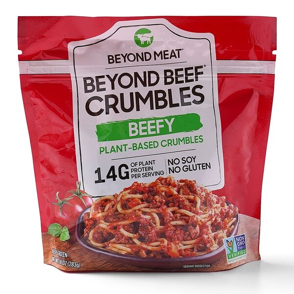 Фарш со вкусом говядины из растительного горохового белка, Beyond Meat, 283 г, США