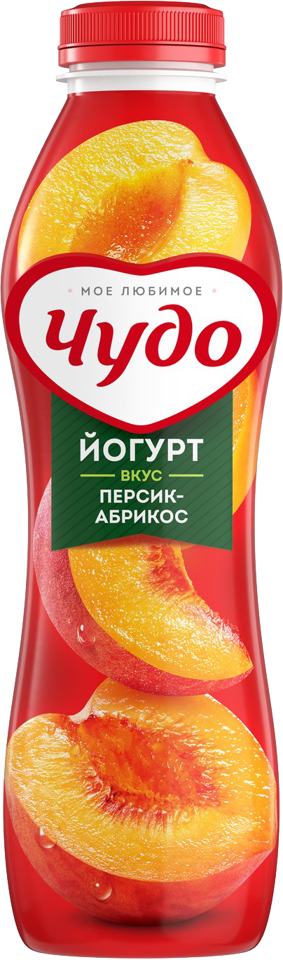 

Йогурт питьевой Чудо персик абрикос 1.9%