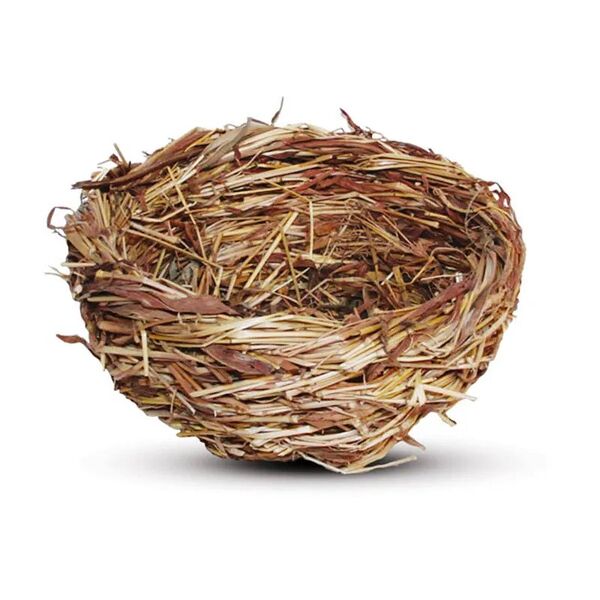 Гнездо плоское с ветками для птиц, 11х4,5 см