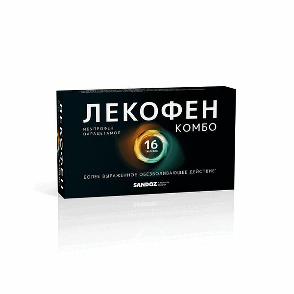Лекофен Комбо 16 шт таблетки