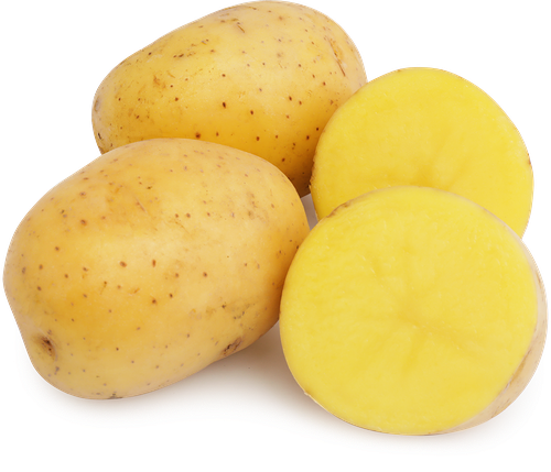 Картофель белый мытый вес до 500г