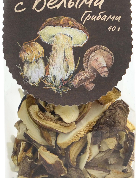 Грибная смесь сушеная КЕДРОВЫЙ БОР белые грибы, грибы шиитаке